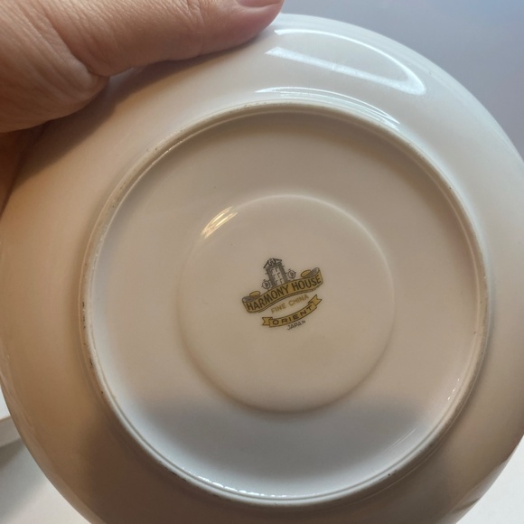 Fine China Japan Vintage PINEDALE Teacup and Saucer Set Of 5 Harmony House - Picture 8 of 13